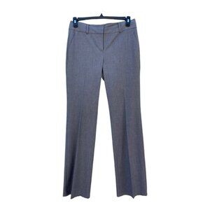 Ann Taylor Light Corporate Grey Stright Leg Dress Pants Size 4